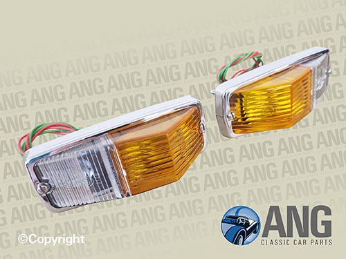 FRONT INDICATOR LAMPS ; MGB, MGB-GT (1962-1974)
