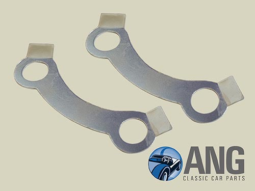 FRONT HUB LOCKTABS x 2 (FRONT DRUMS) ; HERALD 948, 1200, 1250 &#39;59-&#39;67