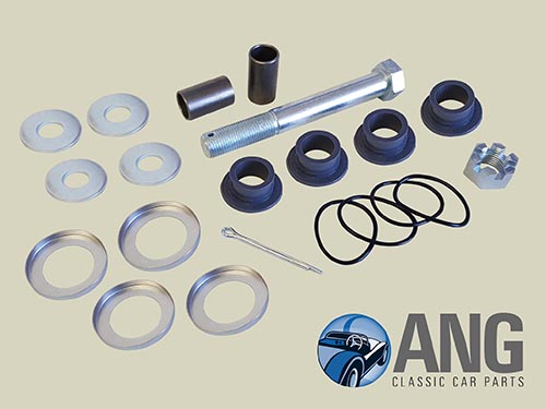 FRONT LOWER TRUNNION & BOLT KIT ; TR5, TR250