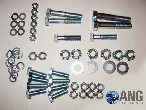 FRONT SUSPENSION NUT & BOLT REBUILD KIT ; 2000/2500/2.5PI