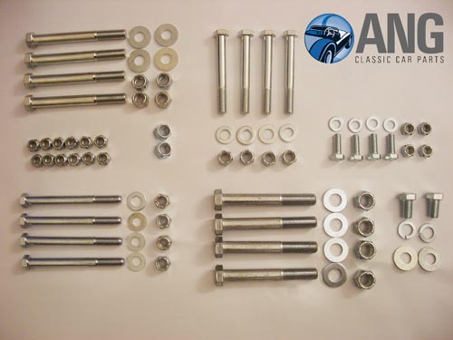 REAR SUSPENSION NUT & BOLT KIT ; 2000, 2500 & 2.5PI