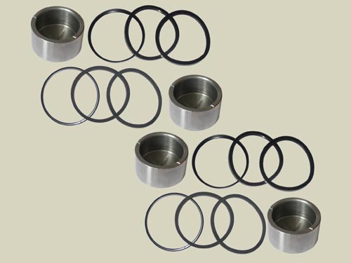 BRAKE CALIPER PISTONS & SEALS KIT ; AUSTIN, MORRIS, RILEY 1100 MkI