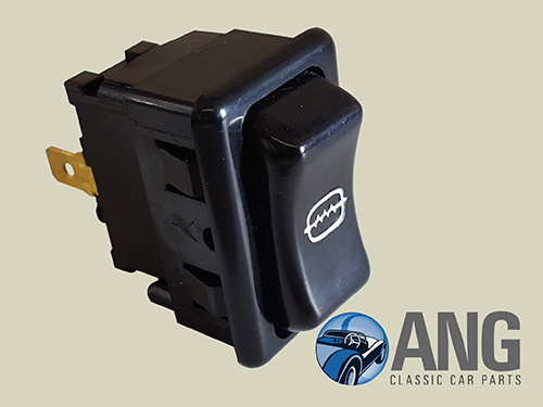 HEATED REAR WINDOW SWITCH ; MGB-GT &#39;72-&#39;76, MGB-GT V8 &#39;73-&#39;76