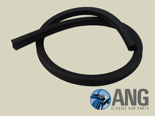SOFT TOP HOOD & HARD TOP HEADER RAIL SEAL ; SPRITE & MIDGET &#39;64&gt;