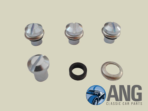 CAMSHAFT COVER FITTING TUBE & NUT KIT ; TR7