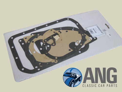 ENGINE BOTTOM END GASKET SET ; SPITFIRE MkI, II & III