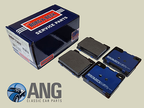 FRONT BRAKE PAD SET ; EUROPA S1, S2 & TWIN CAM