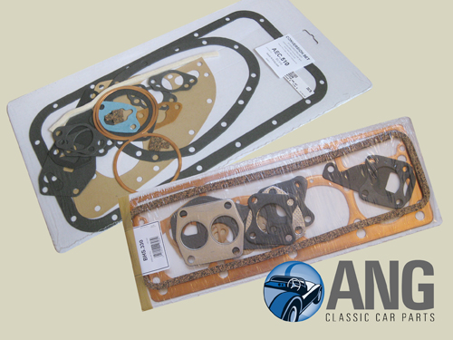 HEAD GASKET & BOTTOM END GASKET SETS ; TR4, TR4A