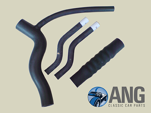 RADIATOR WATER COOLING HOSE KIT ; MGB, MGB-GT &#39;72-&#39;76