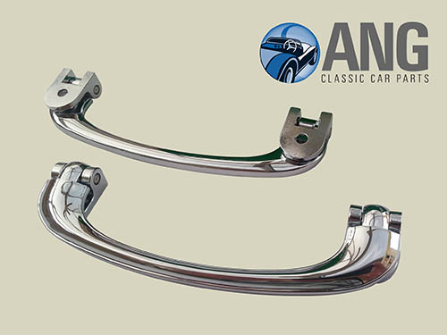 Chrome Interior Door Pull Handles Austin Healey 3000 Mkii