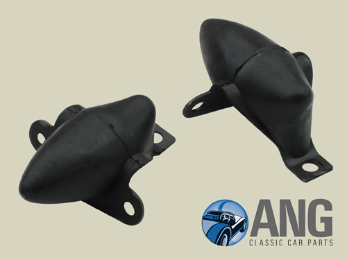 FRONT SUSPENSION BUMP STOPS x 2 ; MG TD, TF