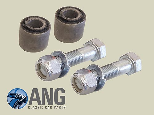 FRONT ANTI-ROLL BAR EYE BUSHES & BOLTS KIT ; MGB, MGB-GT, MGB-GT V8