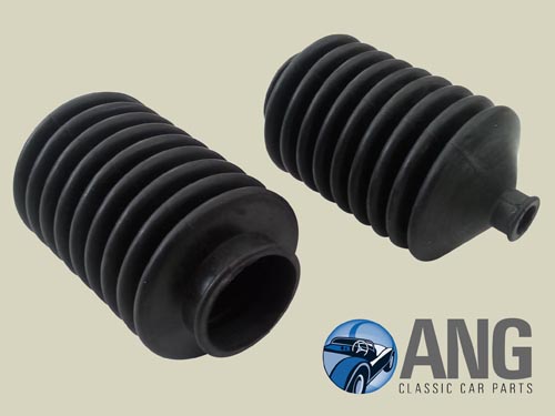 STEERING RACK RUBBER GAITERS ; SPRITE & MIDGET &#39;58-&#39;71