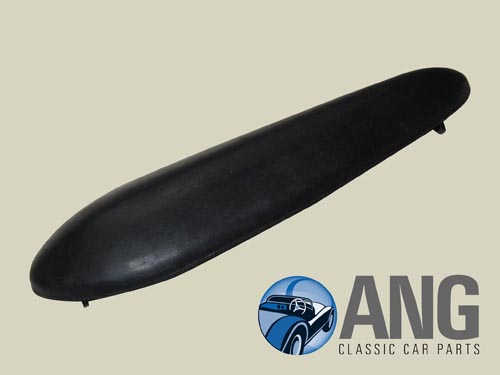 FRONT OR REAR BUMPER OVER-RIDER RUBBER PAD ; MGB, MGB-GT '71-'75