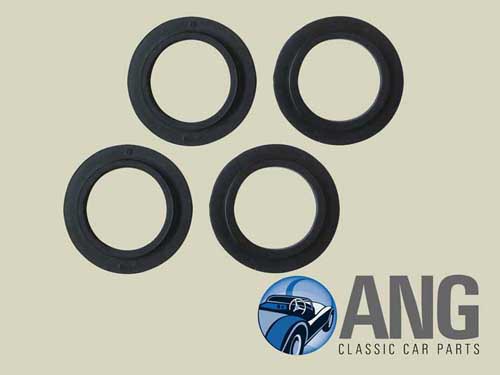 REAR COIL SPRING RUBBER MOUNTS ; STAG MkI & II