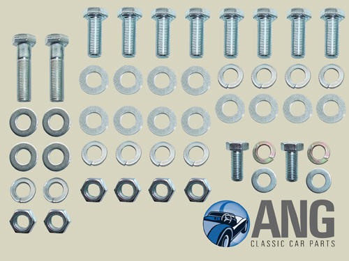 REAR BUMPER FITTING BOLT KIT ; SPITFIRE MkIV & 1500