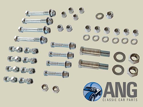 REAR SUSPENSION NUT & BOLT KIT ; SPITFIRE MkI, II & III