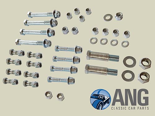 REAR SUSPENSION NUT & BOLT KIT ; SPITFIRE MkIV & 1500