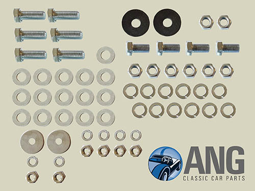 FRONT BUMPER RE-FITTING BOLT KIT ; STAG MkI & II