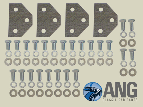 DOOR HINGES FITTING KIT ; TR5, TR250