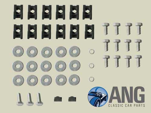 REAR WING FITTING KIT ; TR4, TR4A