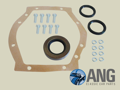 DIFFERENTIAL OIL SEALS, GASKET & BOLT KIT ; TR6