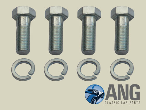 FRONT BRAKE DISC TO HUB BOLTS x 4 ; SCIMITAR GT, GTE SE4C, SE5, SE5A &#39;67-&#39;75