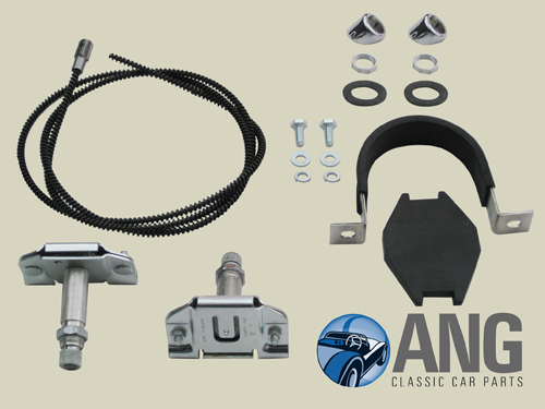 WIPER RACK, WHEELBOXES & WIPER MOTOR FITTING KIT ; MGC ROADSTER