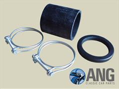 FUEL FILLER PIPE, SEAL & CLIPS KIT ; TR4, TR4A