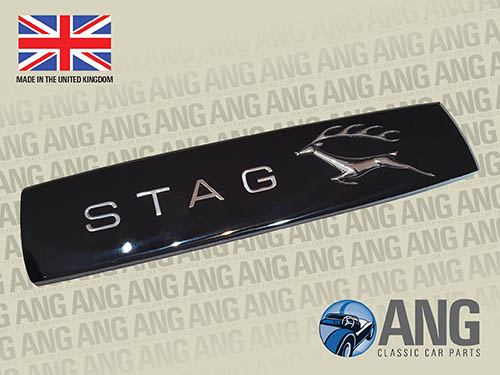 REAR WING BADGE INSERT (LEFT HAND) ; STAG MkII