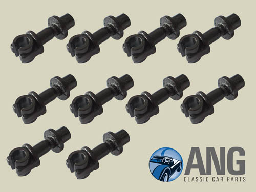BRAKE PIPE FITTING CLIPS (3/16") ; SPITFIRE